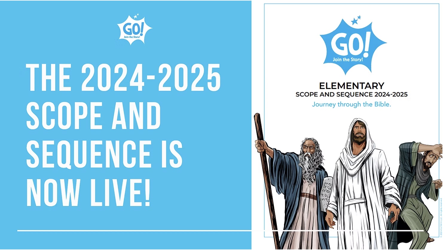The '24-'25 Scope and Sequence is now live! graphic